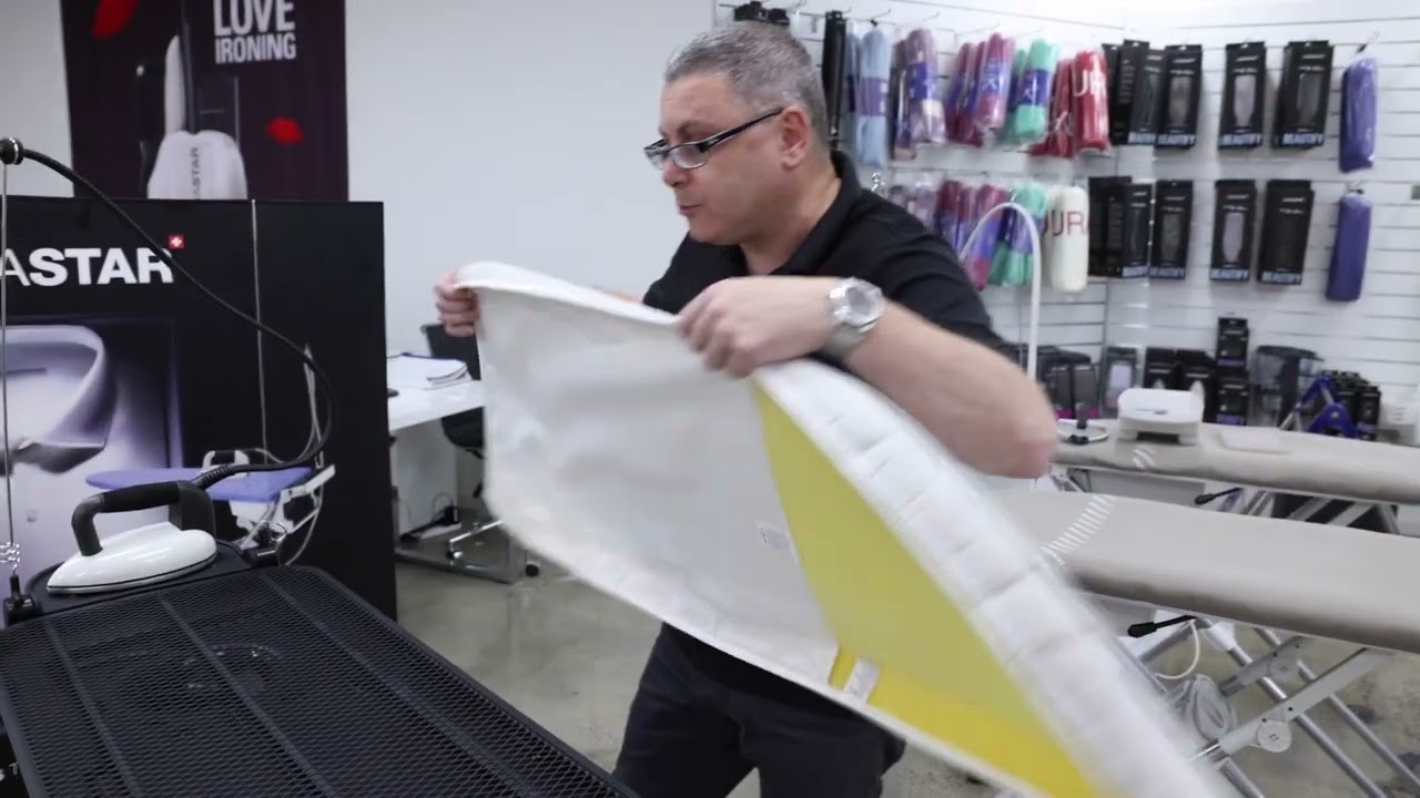 Watch video Laurastar Universal Cover installation Now Laurastar Universal Cover installation