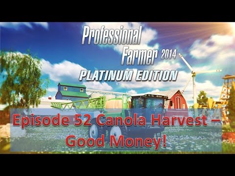 Professional Farmer 2014 American DLC E52 - Harvesting Canola