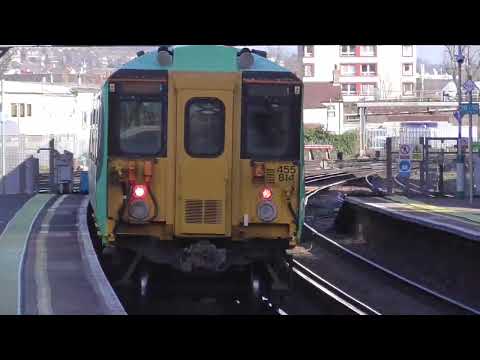 Southern Class 455 814 Departure East Croydon for London Bridge