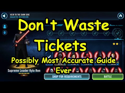 Supreme Leader Kylo Ren Tier 4, 5, and 6 Unlock Guide - 100% Success Rate