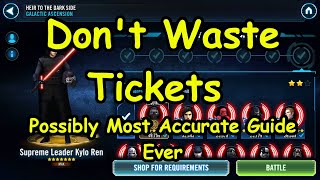 Supreme Leader Kylo Ren Tier 4, 5, and 6 Unlock Guide - 100% Success Rate