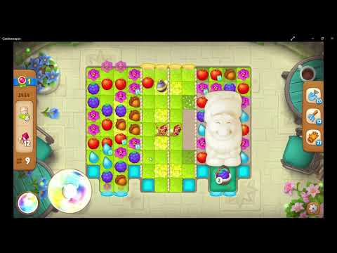 Gardenscapes Level 2454 - No Boosters