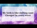 Shifting Sand by Caedmon's Call - Lyric Video