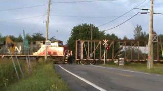 preview picture of video 'Railfanning Cantic Quebec'