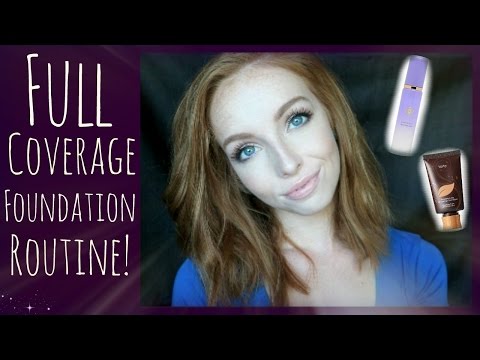 Full Coverage Foundation Routine!   | HaleyMakeup | Fair Complexions