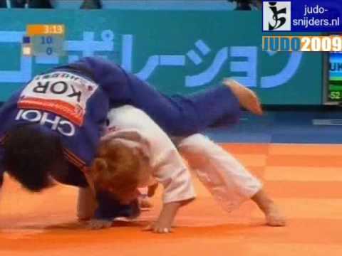 Judo 2009 Rotterdam: Keum-Mai Choi (KOR) - Olha Sukha (UKR) [-52kg].