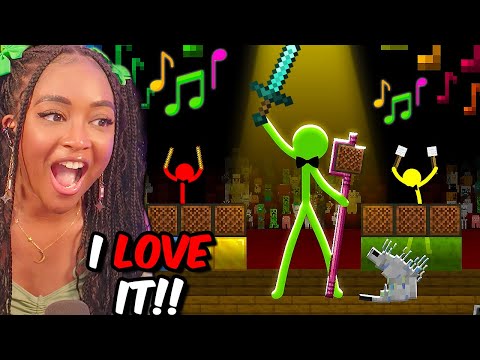 The BEST Note Block Concert EVER!!! | Animation vs Minecraft Shorts [35] Reaction