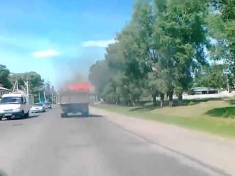 W Rosji transportuje się nawet ogień 