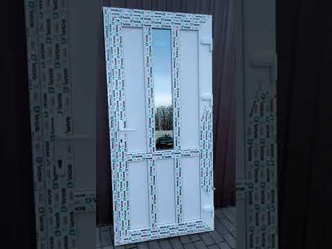 фото под заказ. входная пластиковая дверь 860*2050 0