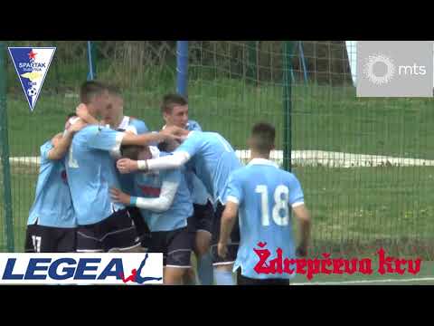 KADETSKA  LIGA SRBIJE / FK SPARTAK ŽK - FK VOJVODINA  2:1 / XXI  KOLO / 09.04.2022