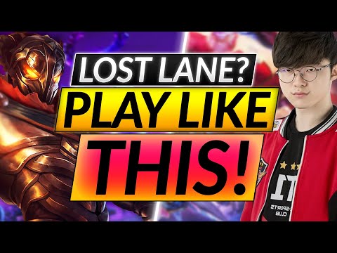 How FAKER LOSES LANE and WINS GAME - Advanced Midlane Tips and Tricks - LoL Guide