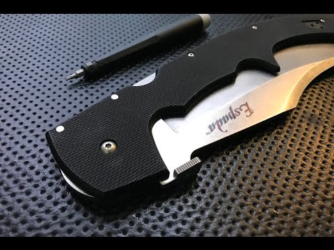 How to disassemble and maintain the Cold Steel Espada XL Pocketsword