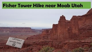 preview picture of video 'Fisher Tower Hike near Moab Utah'