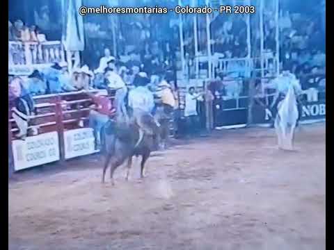 🇧🇷 Sidnei Pereira Brito x Rancheira - Rodeio de Colorado 2003 #rodeio #cutiano