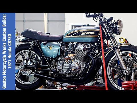 Gentleman's 1971 HONDA CB750 Custom Build by Gaston Motorcycle Werks