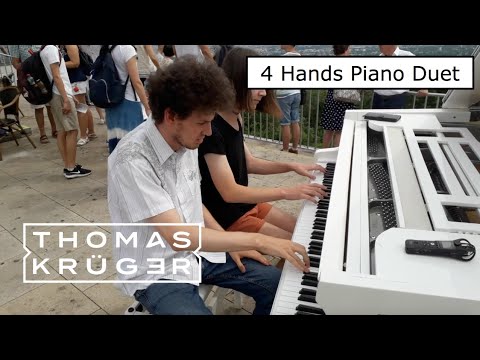 4 Hands Piano Duet At Kahlenberg in Vienna – Thomas Krüger & Katharina-Lia Strobl