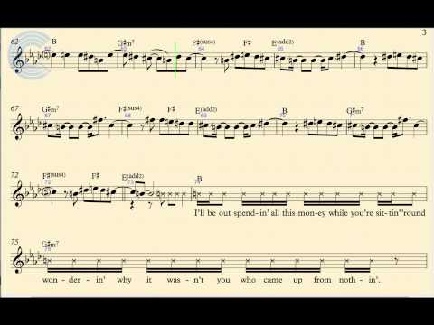 Flute - Payphone - Maroon 5 and Wiz Khalifa - Sheet Music, Chords, & Vocals