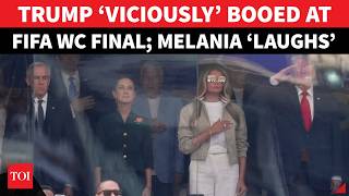 ON CAM: Trump AWKWARD After Boos At FIFA World Cup Final; Melania, Infantino BURST Into Laughter 