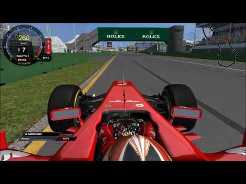 F1SL 2014 - Rd 01 - AUS - Melbourne Onboard Lap