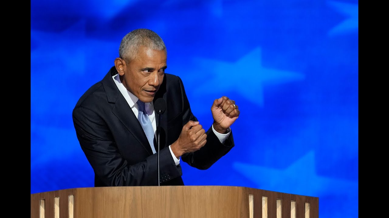 Full Barack Obama speech at DNC on torch passing to Kamala Harris in election vs. Donald Trump