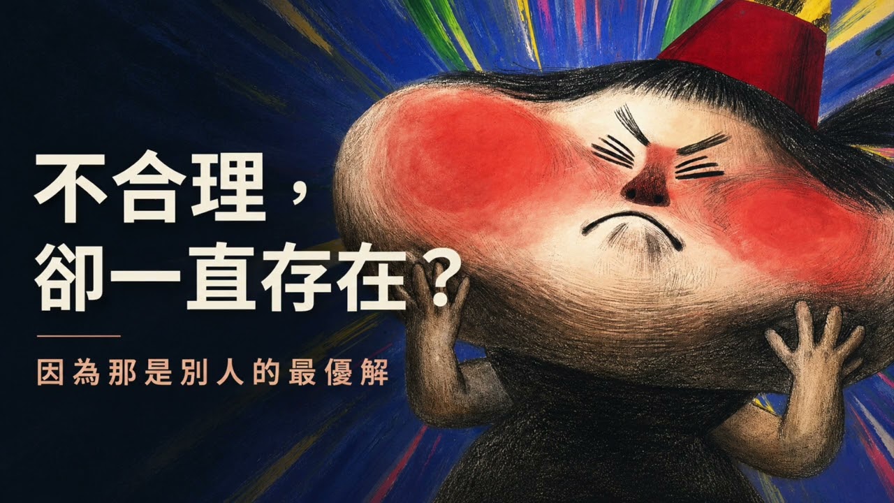 為什麼不合理的事一直存在？因為那是別人的最優解【一天聽一點260717】
