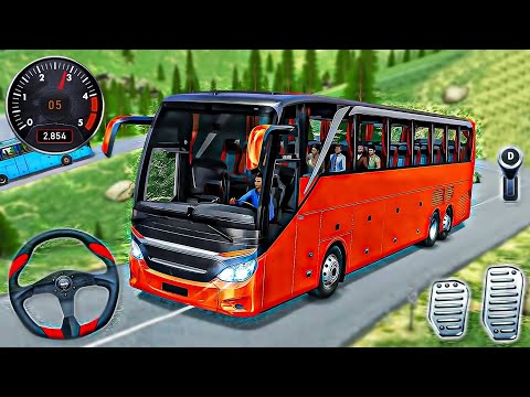 Realistic Offroad Bus Simulator 3D | Extreme Coach Driving Game (Android Gameplay)