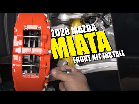 Mazda Miata 2016-2020 Forged Dynapro 6 Front Disc Brake Installation