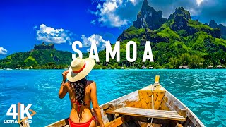 Samoa 4K | Tropical Paradise, To Sua Ocean Trench & Beaches for Relaxation - VIDEO 4K UHD