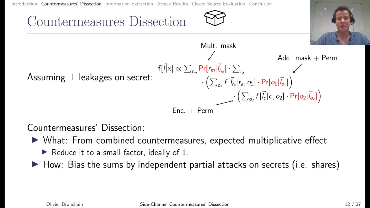 Side-Channel Countermeasures’ Dissection and the Limits of Closed Source Security Evaluations