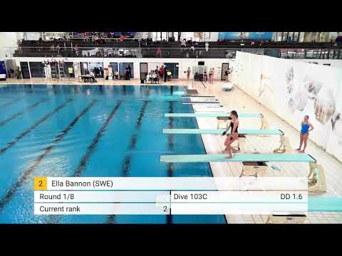 Bergen Open 2018 - B Girls 1m