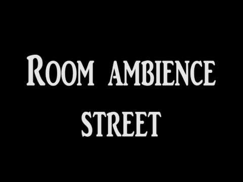 Free sound effect: Room ambience street noise
