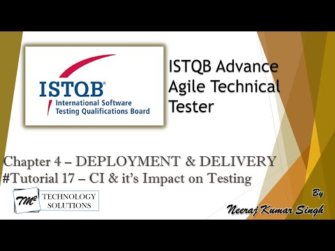 ISTQB Agile Technical Tester Introduction ISTQB Tutorials