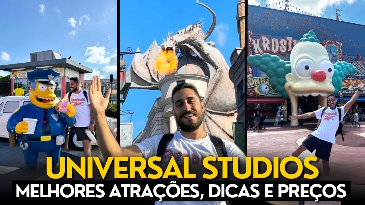 Universal Studios Orlando Flórida: Preços, Melhores Atrações, Restaurantes, Dicas - Guia Completo