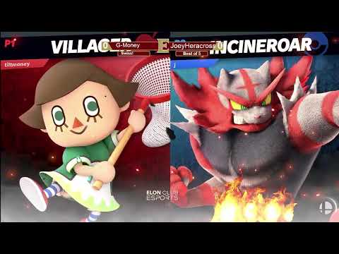Elon Smashfest #53 - G-Money (Villager) vs JoeyHeracross (Incineroar) -  Swiss - 4/26/2025