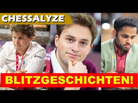 Brillanz! Fehler! und...DIE UHR! | Carlsen | Keymer | Erigaisi | Blitz World Championship 2025 Tag 1