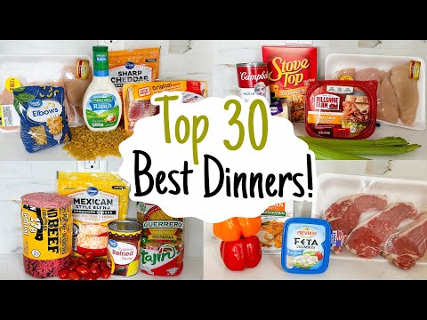 30 of the BEST Quick Dinner Recipes | Simply DELICIOUS Weeknight Meals Made EASY! | Julia Pacheco