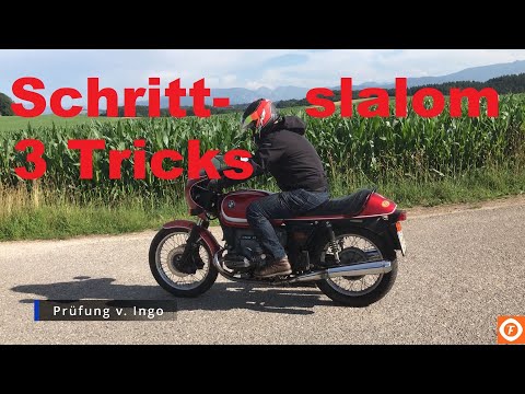 Step slalom, 3 tricks for success | Frey Driving School