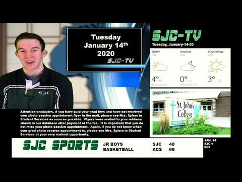 SJC TV Tuesday January 14 2020