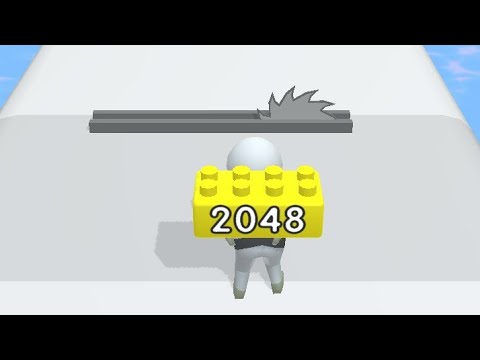 NOOB vs PRO vs HACKER - Brick Runner 2048