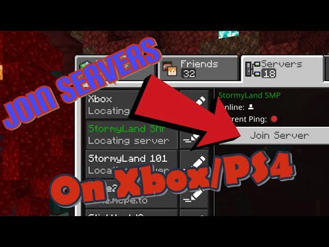 MC Storm - How to Join Minecraft Bedrock Servers on Xbox and PS4