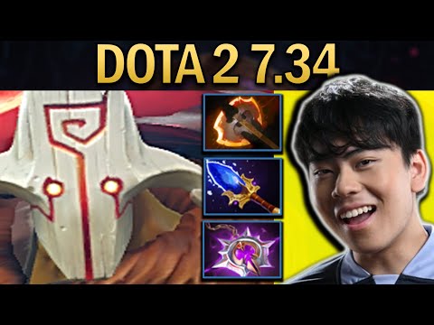 Juggernaut Dota 2 7.34 Gameplay Ana with Battlefury - MKB