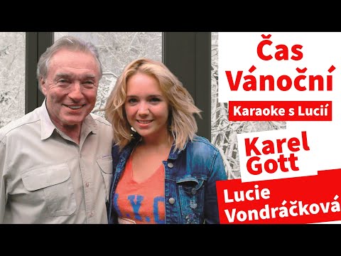 Karel Gott a Lucie Vondráčková - Čas Vánoční (Karaoke duet s Lucií Vondráčkovou)