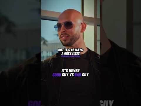 Andrew Tate on Good Guys vs Bad Guys #short