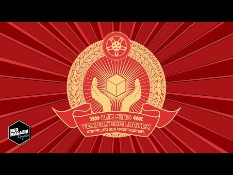 Wir sind Versandsoldaten - Jan Böhmermann  & der Chor der Scheinselbstständigen | NEO MAGAZIN ROYALE