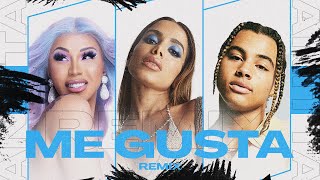 Anitta feat. Cardi B &amp; 24KGoldn - Me Gusta (Remix) (Official Lyric Video)