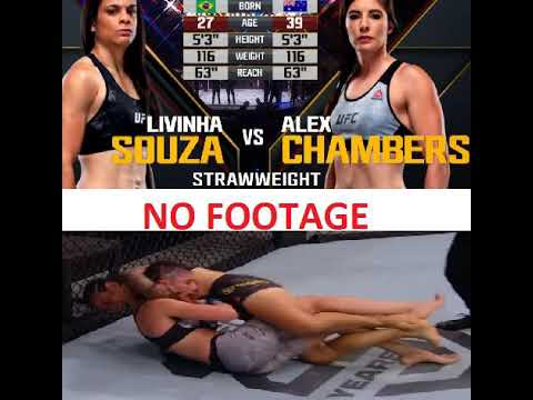 Livinha Souza vs Alex Chambers full fight