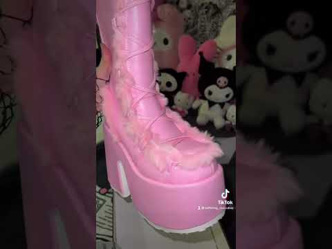 New Demonia Shoes boot unboxing ♡ #shorts
