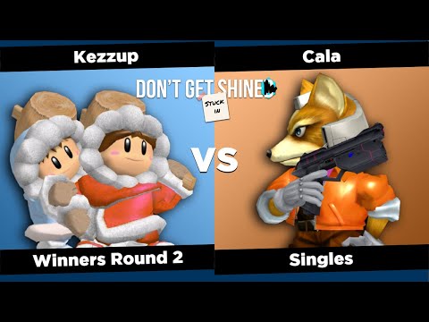 Don't Get Stuck in Shine SSBM - Singles - Winners Round 2 - Kezzup (Ice Climbers) vs Cala (Fox)