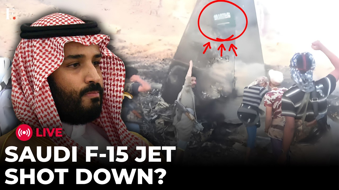 Houthis Claim Saudi F-15 Shot Down Over Yemen | Mecca Alert & Red Sea Crisis Deepens | LIVE