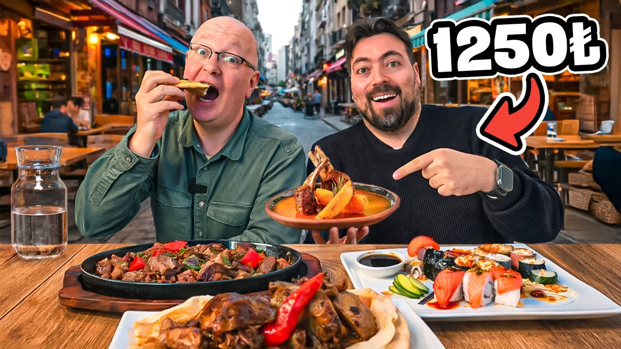 RESTORANLARIN EN PAHALI YEMEKLERİNİ SİPARİŞ ETTİK!